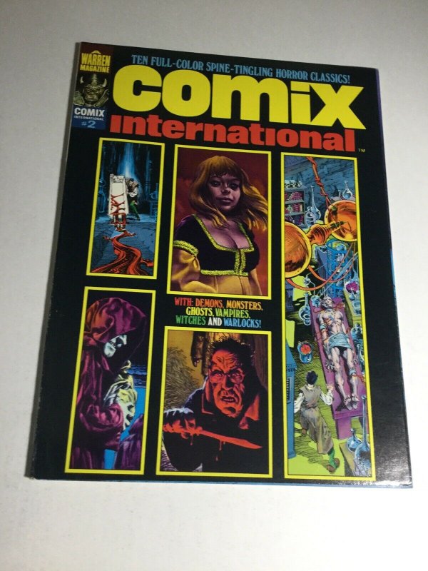 Comix International 2 Cover Detached Warren Magazine