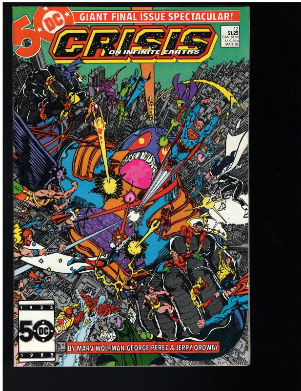 Crisis on Infinite Earths #12 (DC, 1986)