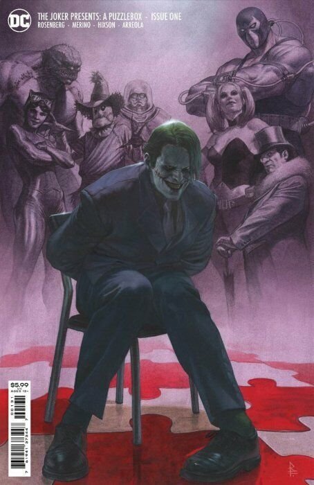 Joker Presents A Puzzlebox #1 Riccardo Federici Variant DC Comics 2021