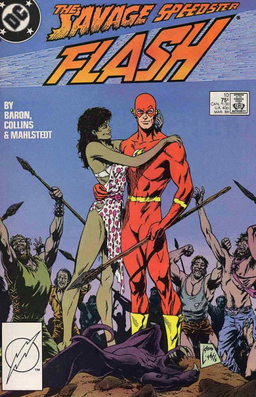 Flash (2nd Series) #10 VF/NM; DC | save on shipping - details inside