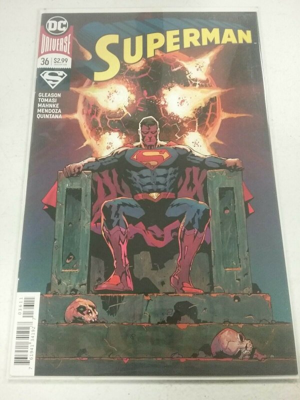Superman Comic Issue 36 Modern Age First Print DC NW29