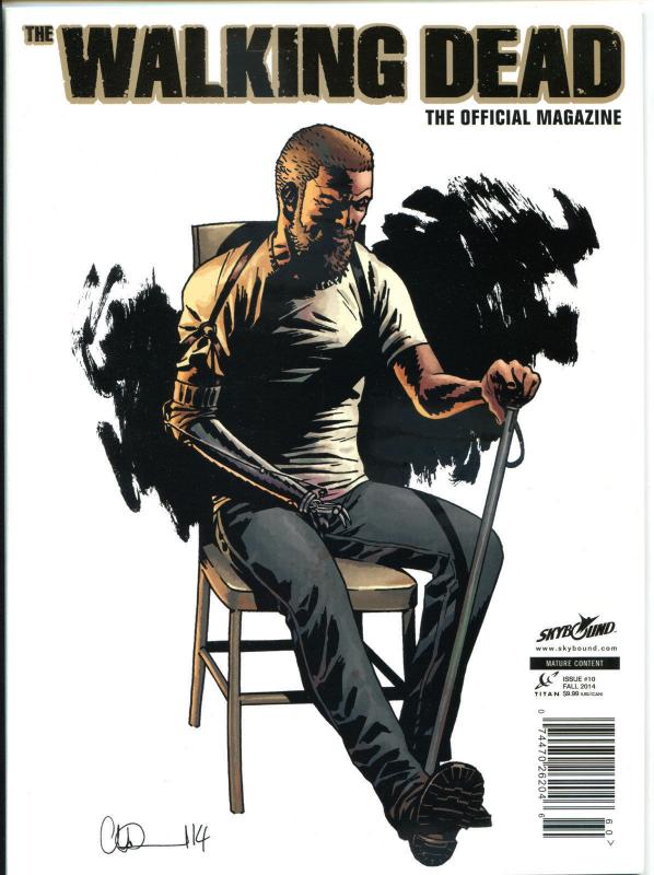 WALKING DEAD MAGAZINE #10, NM-, Zombies, Horror, Robert Kirkman, TWD, 2012