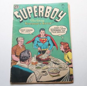 Super Boy #36 1954 10 Cent Golden Age DC Comic Book