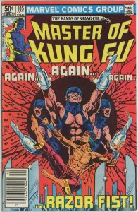 Master of Kung Fu #105 (1974) - 6.0 FN *1st Razorfist II*