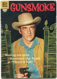 Four Color Comics #844 1959- Gunsmoke - James Arness Western Dell G/VG