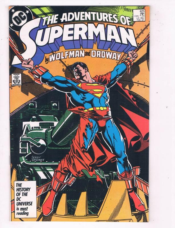 Adventures of Superman (1987) #425 DC Comic Book Lex Luthor Prof Hamilton HH3