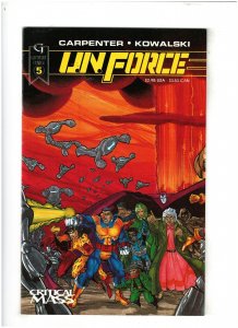 U.N. Force #5 VF 8.0 Gauntlet Comics 1993