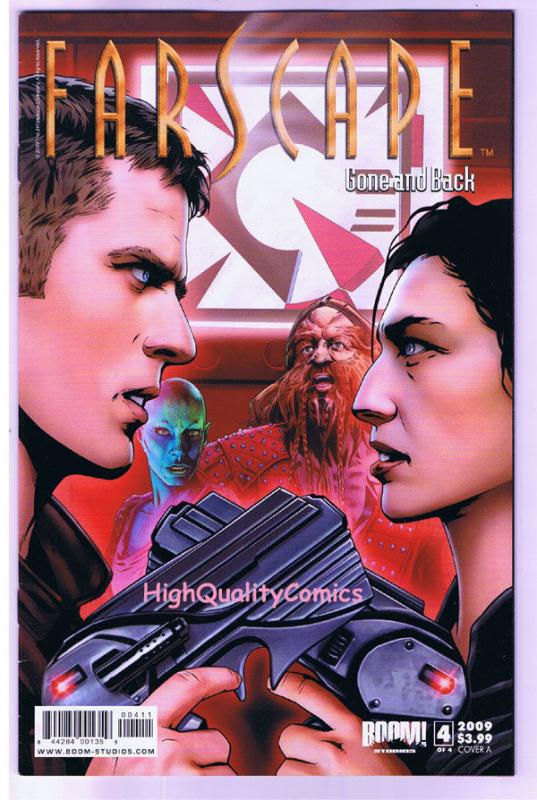 FARSCAPE GONE & BACK #4, VF, John Crichton, Aeryn, 2009, more Sci-Fi in stor