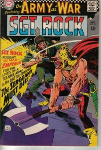 DC Our Army at War #171 1966 W: Robert Kanigher A: Joe Kubert