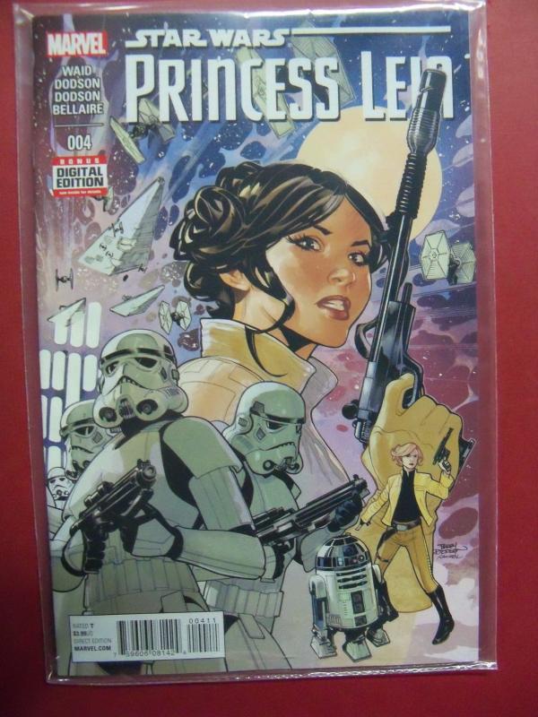 PRINCESS LEIA #004 REGULAR  COVER NEAR MINT 9.4 MARVEL COMICS 2015 SERIES