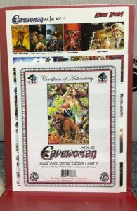 Cavewoman metal age Budd Root special edition, cover F