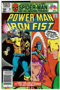Power Man and Iron Fist #76 Frank Miller Daughters of the Dragon Newsstand VF-