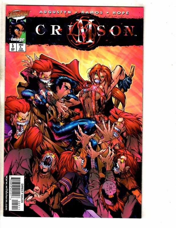 Lot Of 11 Crimson Image Comic Books # 1 (2) 2 (2) 3 4 5 6 7 (3)  Wildstorm J260