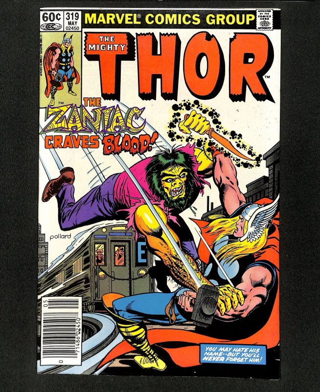 Thor #319 Newsstand Variant