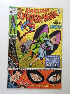 The Amazing Spider-Man #94 (1971) VG+ Condition moisture stains