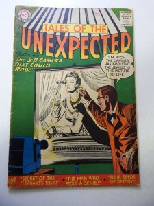 Tales of the Unexpected #8 (1956) VG Condition 3/4 tear fc