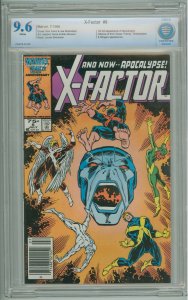 X-Factor #6 (1986) CBCS 9.6! 1st Full Appearance of Apocalypse!