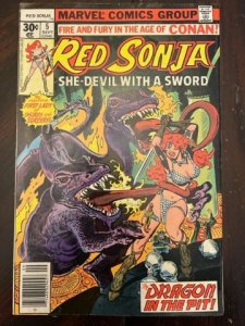Red Sonja #5 (1977) - VF