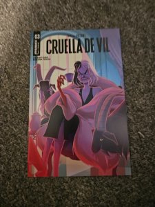 cruella de vil #3 dynamite comics Sweeney Boo Main cover 2024 NM Disney Villains