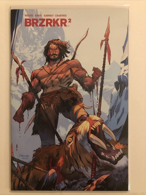 BRZRKR (BERZERKER) #2 2ND PRINT MORA VARIANT BOOM! STUDIOS COMICS 