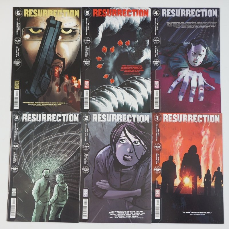 Resurrection #1-6 VF/NM complete series Marc Guggenheim - alien invasion ; ONI