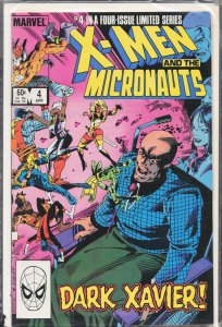 The X-Men and The Micronauts #4 (1984) Micronauts / Enigma Force