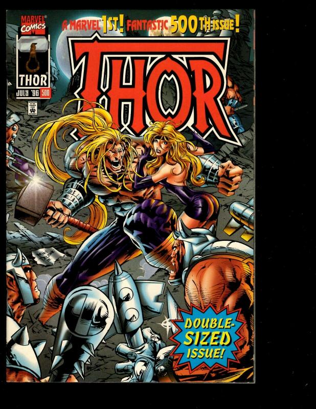 Lot of 7 Thor Marvel Comic Books # 399 400 447 466 500 Annual 12 13 Loki DS3