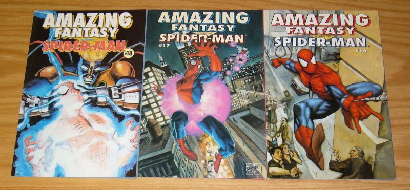 Amazing Fantasy #16 17 18 VF/NM complete spider-man KURT BUSIEK early years