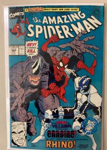 Amazing Spider-Man #344 Direct Marvel 1st Series (7.5 VF+) (1991)