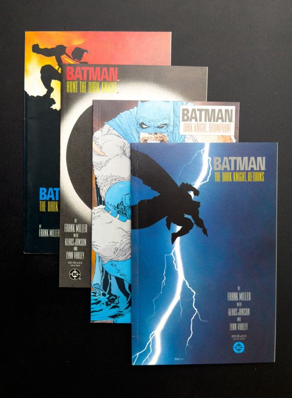 Batman: The Dark Knight #1-4 (1986) [KEYS] (Lot of 4 bks) - VF/NM!!