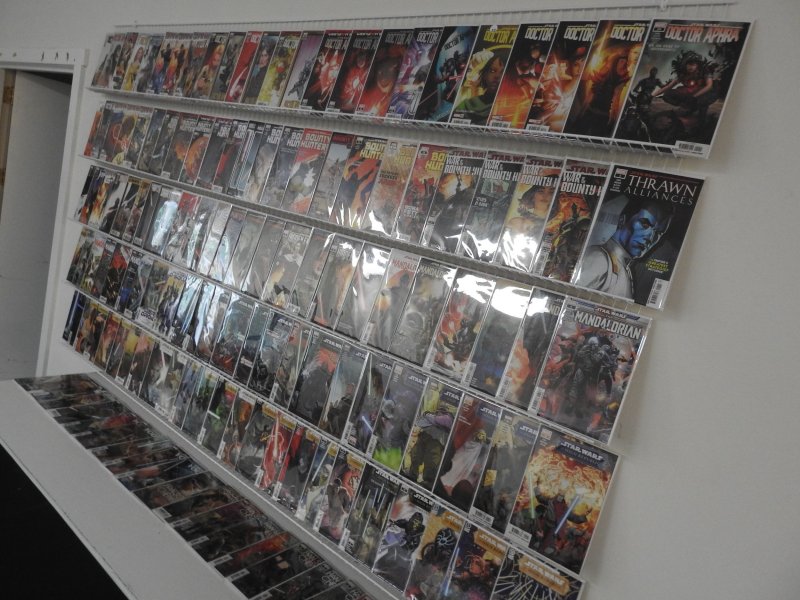 Huge Lot of 140 Comics W/ ALL STAR WARS!!! Avg. VF+ Condition!