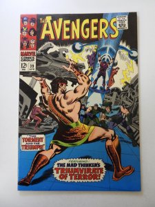 The Avengers #39 (1967) VF condition ink back cover