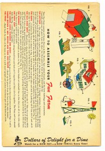 Oscar and Fridays Comic Clock (1945 Fawcett) and Fun Farm VG/FN