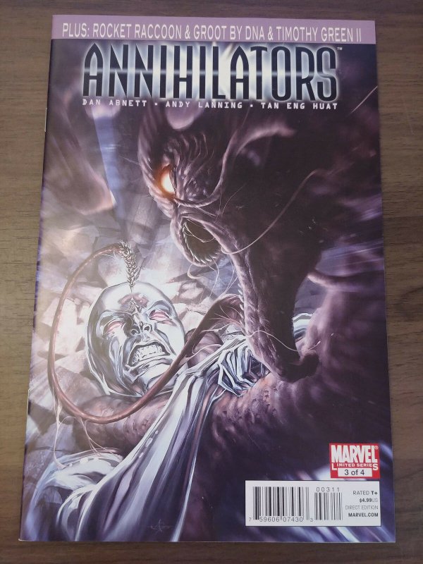 Annihilators (Marvel 2011) #1,2,3,4 (Dan Abnett Andy Lanning) Rocket & Groot 