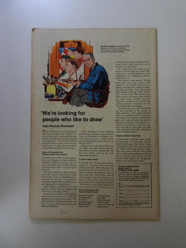 Sgt. Fury #72 (1969) VG/FN condition