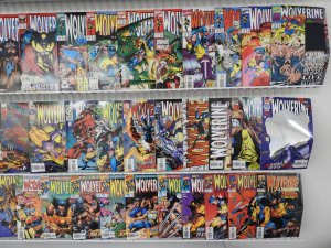 Huge Lot of 180+ Comics W/ All Wolverine! Avg. FN- Condition!