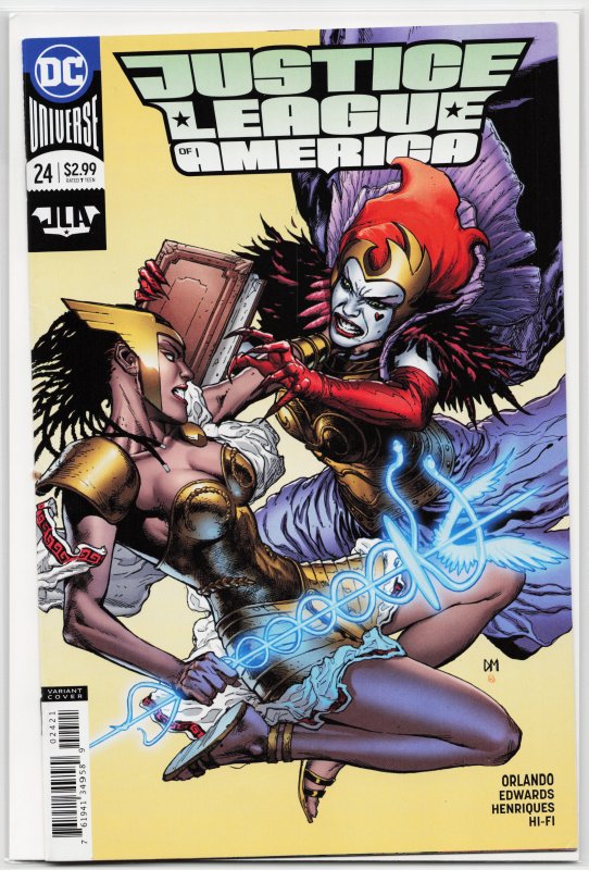 Justice League of America #24 Variant Cover (2018) Justice League