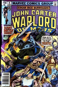 John Carter Warlord of Mars #9 (1978)