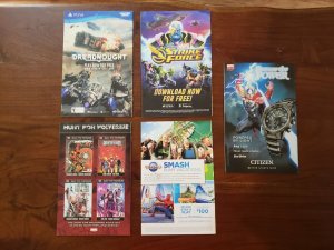 Infinity Countdown #1 2 3 4 5 + RARE Infinity Circuit Mini Poster (2018)