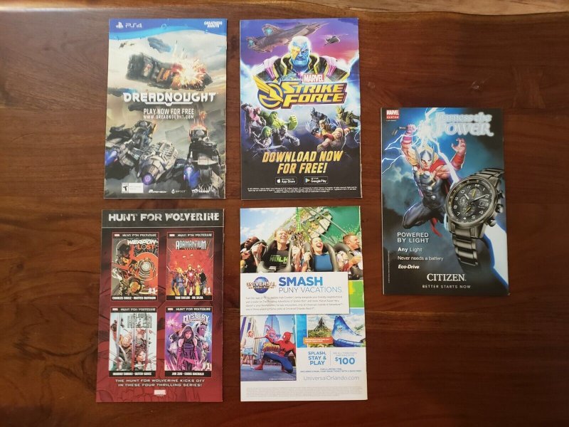 Infinity Countdown #1 2 3 4 5 + RARE Infinity Circuit Mini Poster (2018)