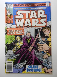 Star Wars #24 (1979) Ben Kenobi Fights Alone! Sharp Fine+ Condition!