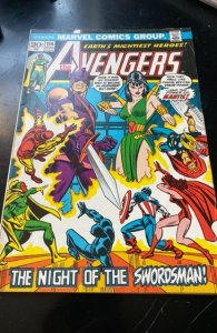 The Avengers #114 (1973)night of the swordman