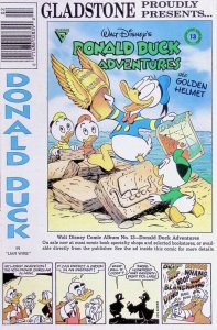 DONALD DUCK ADVENTURES Walt Disney Comic Issue 11 — 36 Pages — 1989 Gladstone VG