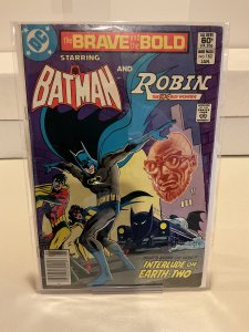 Brave and the Bold #182  1982  F/VF  Batman!  Earth 2 Robin!