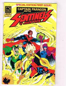 Captain Paragon & The Sentinels Of Justice #1 VF AC Comics Comic Book DE47 AD33