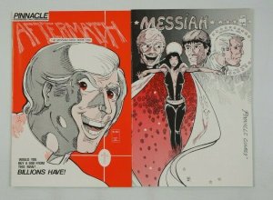 the Messiah Saga #1-2 VF/NM complete series - pinnacle comics print run: 7,000
