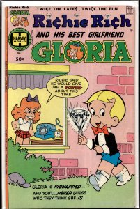 Richie Rich & Gloria #1 (1977) Richie Rich