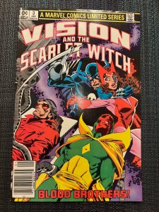 Vision and the Scarlet Witch #3 Newsstand Edition (1982)