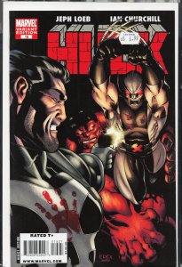 Hulk #15 Variant Cover (2009) Red Hulk [Key Issue]