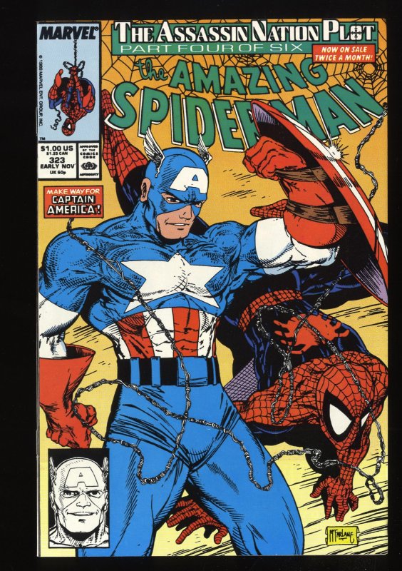 Amazing Spider-Man #323 NM- 9.2 Marvel Comics Spiderman